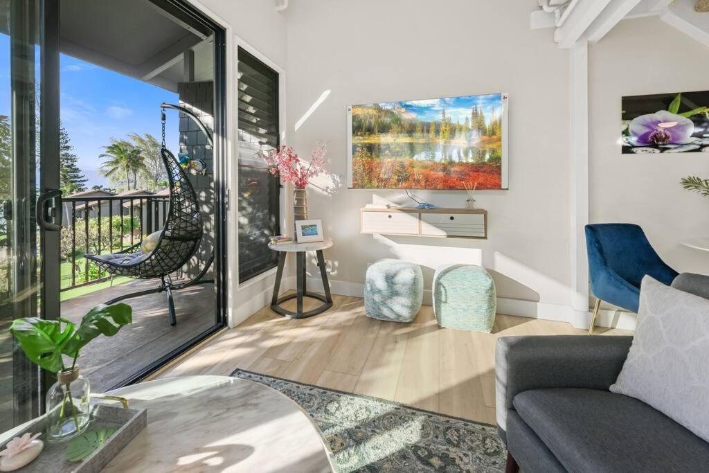 Coral Cove-Poolside Condo And Panoramic Ocean View Kahana Luaran gambar